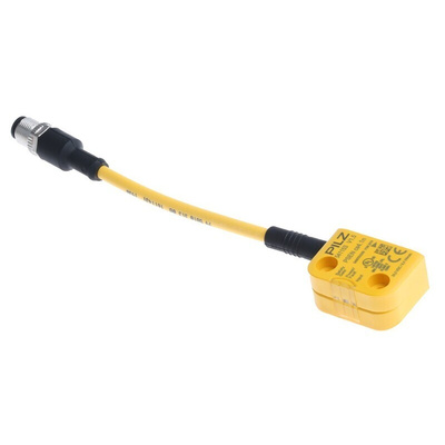 Pilz Transponder Non-Contact Safety Switch, 24V dc, Polybutylene Terephthalate Housing, M12
