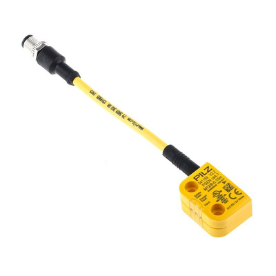 Pilz Transponder Non-Contact Safety Switch, 24V dc, Polybutylene Terephthalate Housing, M12