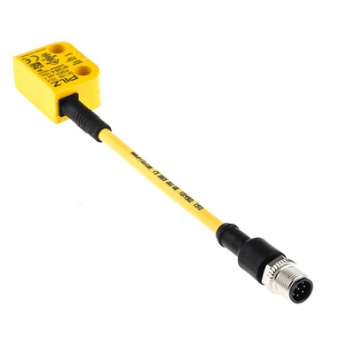 Pilz Transponder Non-Contact Safety Switch, 24V dc, Polybutylene Terephthalate Housing, M12