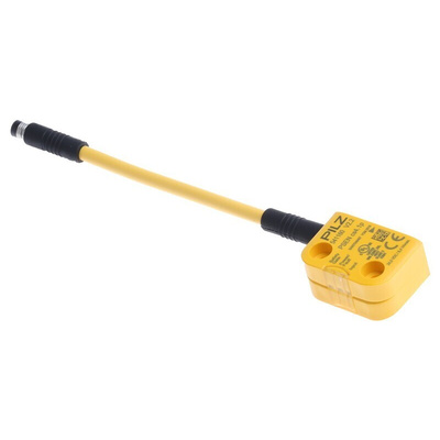 Pilz Transponder Non-Contact Safety Switch, 24V dc, Polybutylene Terephthalate Housing, M8