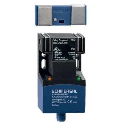 Schmersal Non-Flush RFID Non-Contact Safety Switch, 24V dc, Thermoplastic Housing, M12