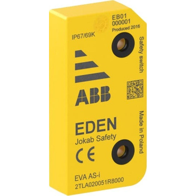 ABB Eva AS-i Series Magnetic Non-Contact Safety Switch, Thermoplastic Housing