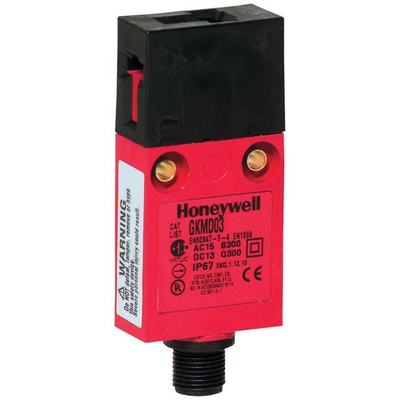 Honeywell GKM Safety Interlock Switch, 1NC/1NO, Keyed, Glass Filled PET