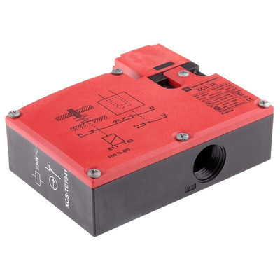 Telemecanique Sensors XCS TE Series Solenoid Interlock Switch, Power to Unlock, 230V ac/dc