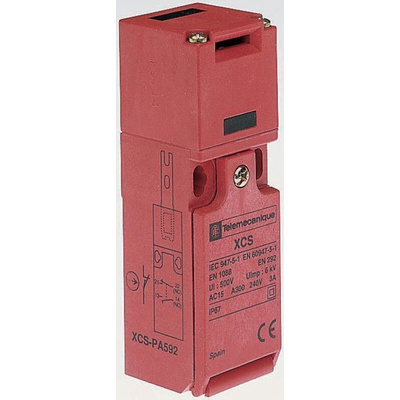 Telemecanique Sensors XCSTA Safety Interlock Switch, 3NC, Keyed, Glass Fibre Reinforced Nylon