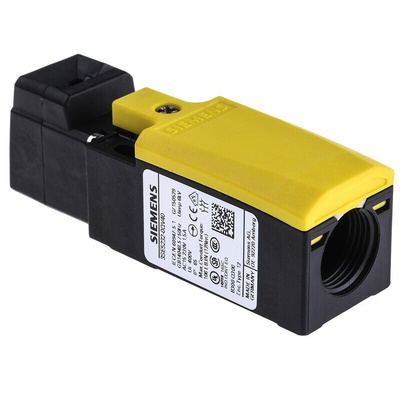 Siemens 3SE5 Safety Interlock Switch, 2NC/1NO, Keyed, Plastic