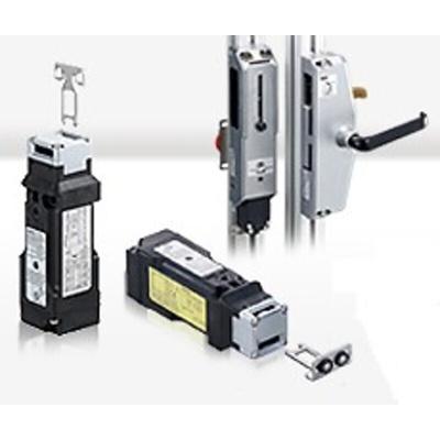 Idec HS5L Safety Interlock Switch, 2NC + 1NC/1NO, Keyed, Spring Lock