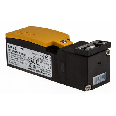 Eaton Safety Interlock Switch, 2NC Actuator Included, Spring Lock