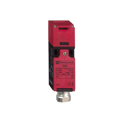 Telemecanique Sensors XCS Safety Interlock Switch, 1NC/1NO, Keyed, Plastic