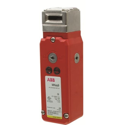 ABB MKey9 24VDC Switch Safety Interlock Switch, Key Actuator Included, Stainless Steel