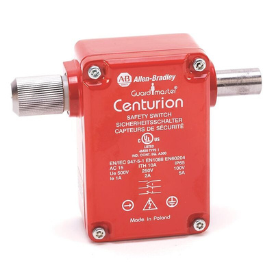 Rockwell Automation 440K Interlock Switch, NC, Tongue Actuator Included, Die Cast Alloy