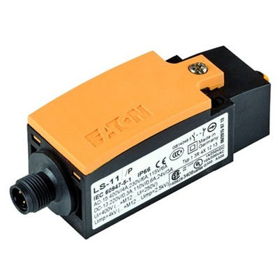Eaton LS Safety Interlock Switch, 1NC, Actuator Actuator Included, Plastic