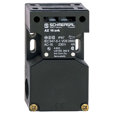 Schmersal AZ 16 Safety Interlock Switch, 2NC/1NO, Keyed Actuator Included, Glass Fibre Reinforced Thermoplastic