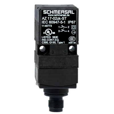 Schmersal AZ 17 Safety Interlock Switch, 1NC/1NO, Keyed Actuator Included, Glass Fibre Reinforced Thermoplastic