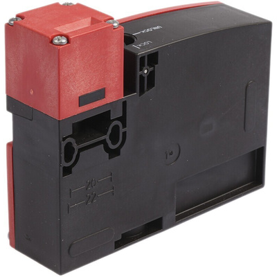 Telemecanique Sensors XCS-TE Series Solenoid Interlock Switch, Power to Unlock, 24V ac/dc