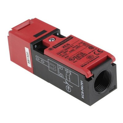 Telemecanique Sensors XCSPA Safety Interlock Switch, 2NC, Keyed, Glass Fibre Reinforced Nylon