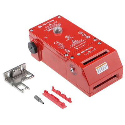 Allen Bradley Guardmaster 440G-L Series Solenoid Interlock Switch, Power to Unlock, 230V ac/dc, Actuator Included