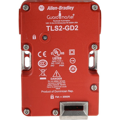 Allen Bradley 440G-T Series Solenoid Interlock Switch, Power to Lock, 230V ac