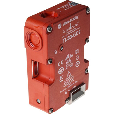 Allen Bradley Guardmaster 440G-T Series Solenoid Interlock Switch, Power to Unlock, 110V ac