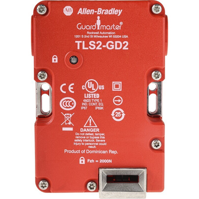 Allen Bradley Guardmaster 440G-T Series Solenoid Interlock Switch, Power to Lock, 110V ac