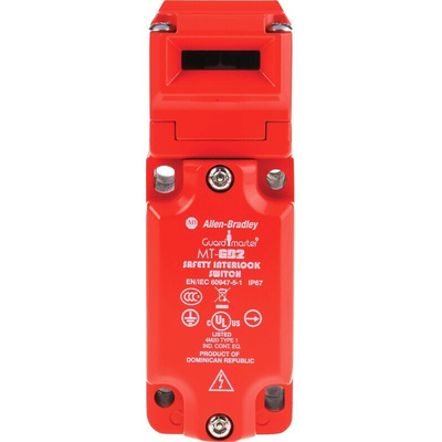 Allen Bradley Guardmaster 440K Safety Interlock Switch, 2NC/1NO, Keyed, Zinc