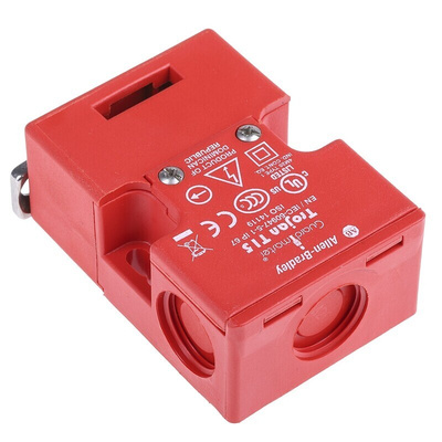Allen Bradley Guardmaster 440K Safety Interlock Switch, 2NC, Keyed Actuator Included, Glass Filled PBT