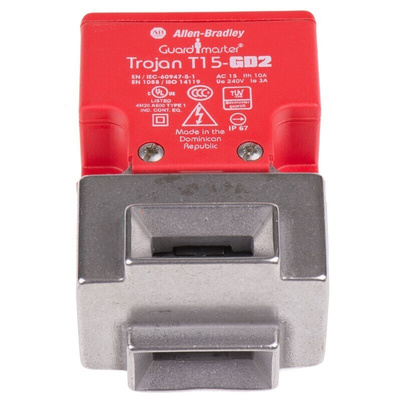 Allen Bradley Guardmaster 440K Safety Interlock Switch, 2NC, Keyed, Glass Filled PBT