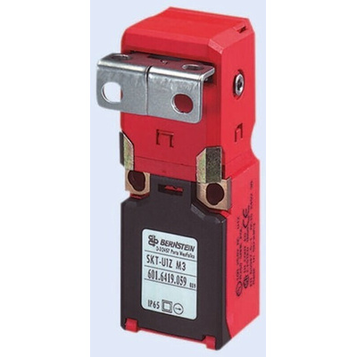 Bernstein AG SKI Safety Interlock Switch, 1NC/1NO, Keyed Actuator Included, Glass Fibre Reinforced Thermoplastic