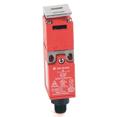 Allen Bradley Guardmaster 440K Safety Interlock Switch, 1NC/1NO, Keyed Actuator Included, Glass Filled PBT