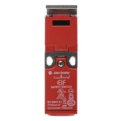 Allen Bradley Guardmaster 440K Safety Interlock Switch, 2NC, Keyed Actuator Included, Glass Filled PBT