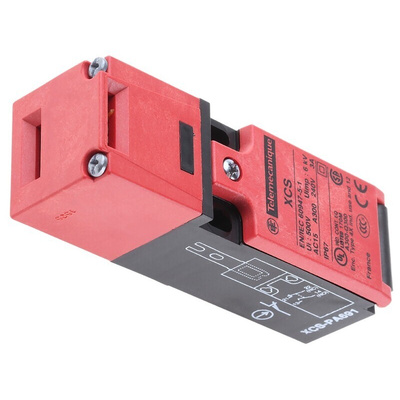Telemecanique Sensors XCSPA Safety Interlock Switch, 1NC/1NO, Keyed, Glass Fibre Reinforced Nylon