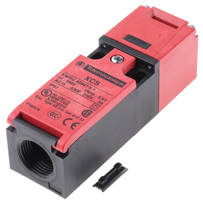 Telemecanique Sensors XCSPA Safety Interlock Switch, 1NC/1NO, Keyed, Glass Fibre Reinforced Nylon