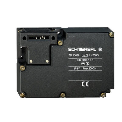 Schmersal AZM 161 Series Solenoid Interlock Switch, Power to Lock, 24V ac/dc, 4NC/2NO