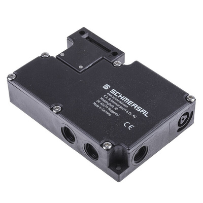 Schmersal AZM 161 Series Solenoid Interlock Switch, Power to Lock, 110V ac, 2NC/1NO