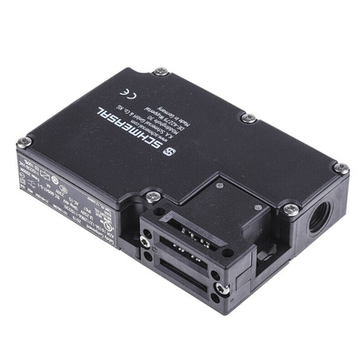 Schmersal AZM 161 Series Solenoid Interlock Switch, Power to Lock, 110V ac, 2NC/1NO