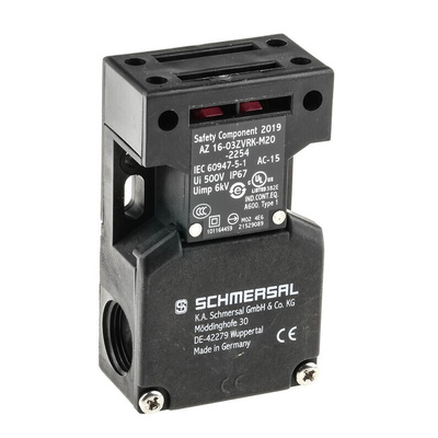 Schmersal AZ16 Safety Interlock Switch, 3NC, Keyed, Glass Fibre Reinforced Thermoplastic