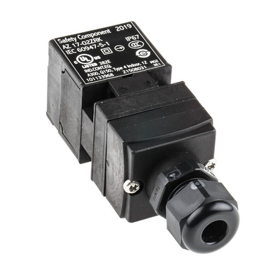 Schmersal AZ17 Safety Interlock Switch, 2NC, Keyed, Glass Fibre Reinforced Thermoplastic