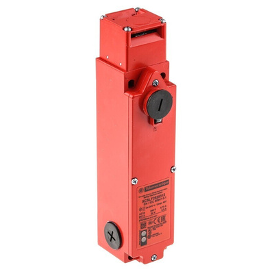 Telemecanique Sensors XCS-LF Series Solenoid Interlock Switch, Power to Unlock, 24V ac/dc