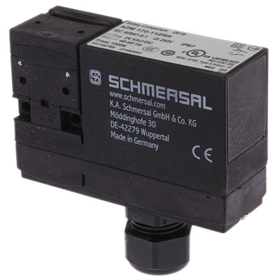 Schmersal AZM 170 Series Solenoid Interlock Switch, Power to Unlock, 24V ac/dc, 1NC/1NO