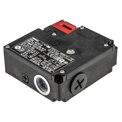 Omron D4NL Series Solenoid Interlock Switch, Power to Unlock, 24V dc, 2NC + 1NC/1NO