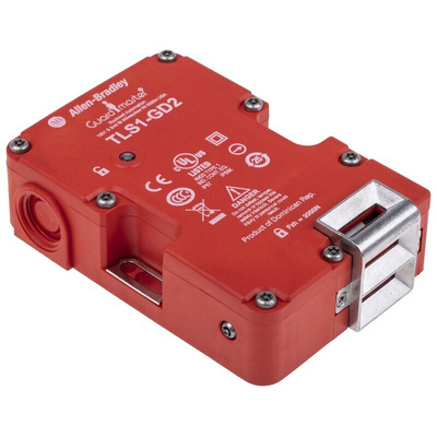 Allen Bradley Guardmaster 440G-T Series Solenoid Interlock Switch, Power to Unlock, 24V ac/dc, Actuator Included