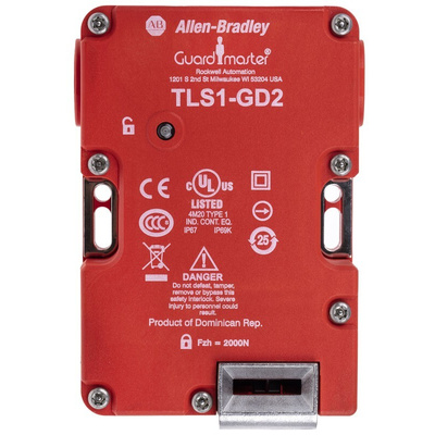 Allen Bradley Guardmaster 440G-T Series Solenoid Interlock Switch, Power to Unlock, 24V ac/dc, Actuator Included