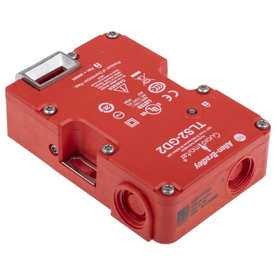 Allen Bradley Guardmaster 440G-T Series Solenoid Interlock Switch, Power to Lock, 24V ac/dc, Actuator Included