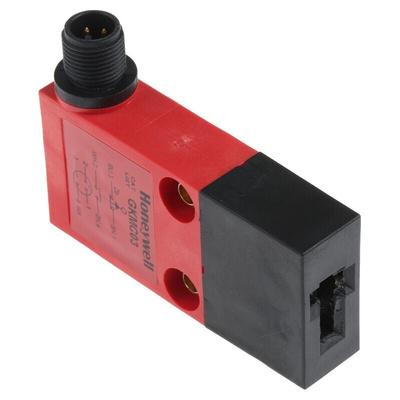 Honeywell GKM Safety Interlock Switch, 1NC/1NO, Keyed Actuator Included, Glass Filled PET