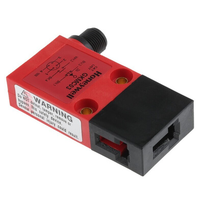 Honeywell GKM Safety Interlock Switch, 1NC/1NO, Keyed Actuator Included, Glass Filled PET