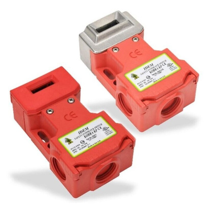 IDEM KP Safety Interlock Switch, 2NC/1NO, Keyed, Polyester