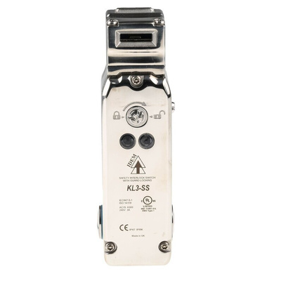 IDEM KL3-SS Series Solenoid Interlock Switch, Power to Unlock, 24V ac/dc