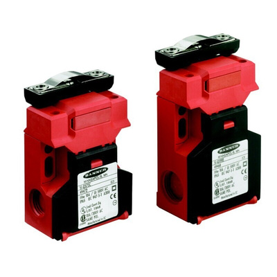Banner SI-QS90 Safety Interlock Switch, 2NC/1NO, Keyed Actuator Included, Glass Fibre Reinforced Nylon