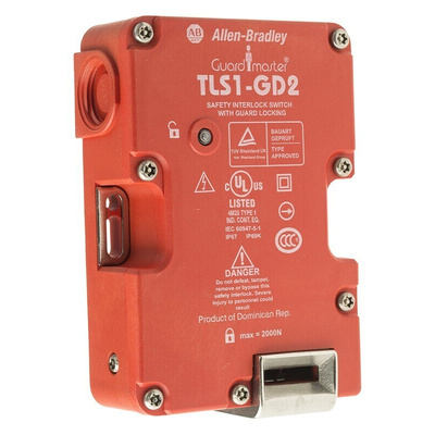 Allen Bradley Guardmaster 440G-T Series Solenoid Interlock Switch, Power to Lock, 24V ac/dc, Actuator Included