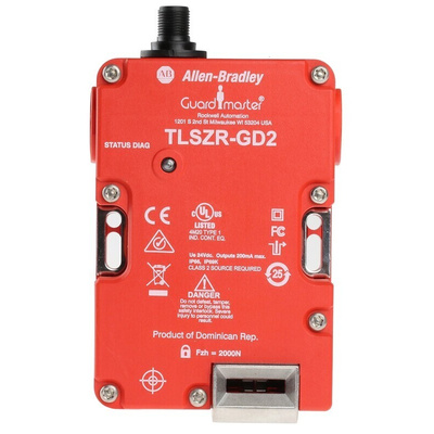 Allen Bradley Guardmaster 440G-TZ Series Solenoid Interlock Switch, Power to Unlock, 24V dc, Actuator Included